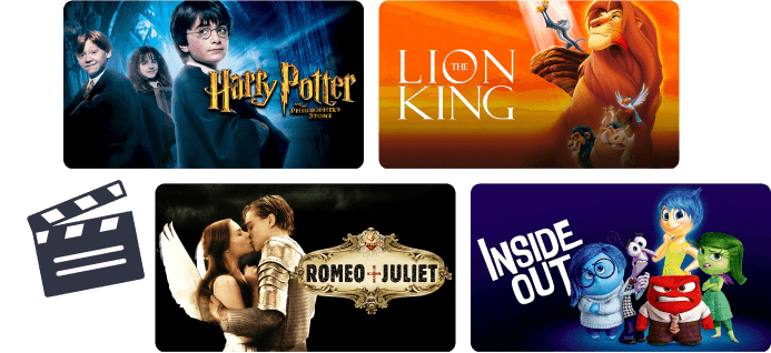 Licensed movies and TV