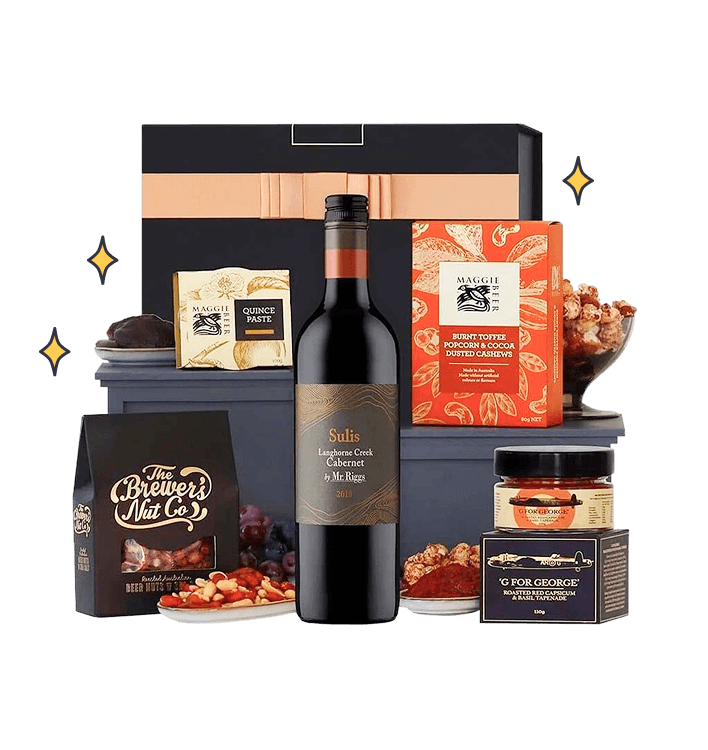 Wine and chocolate gift