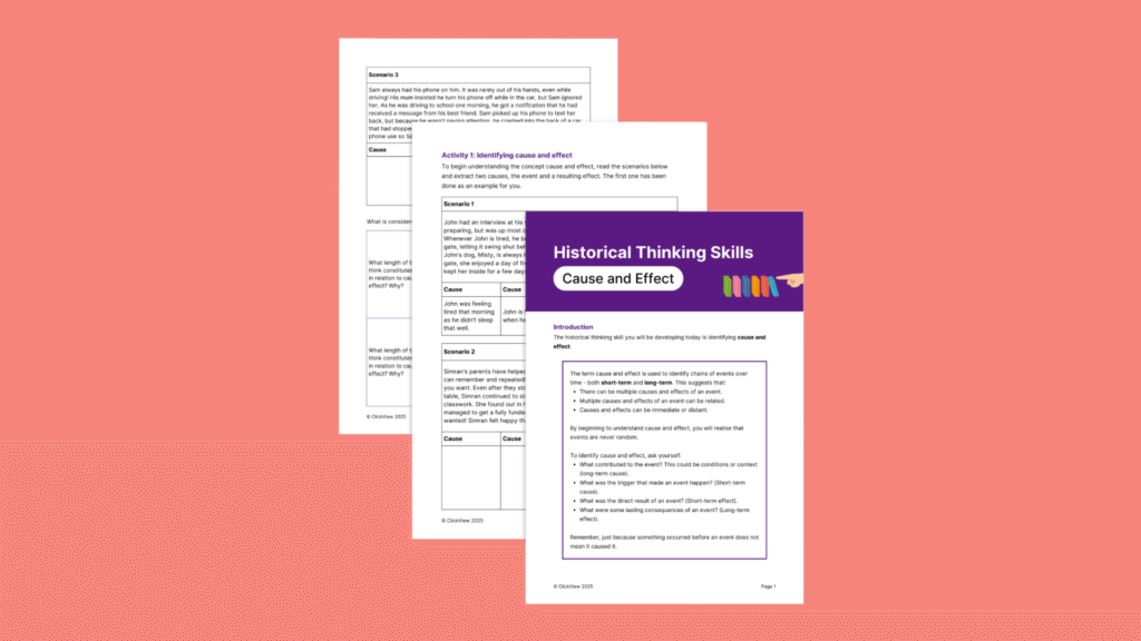 Cause and Effect Activities