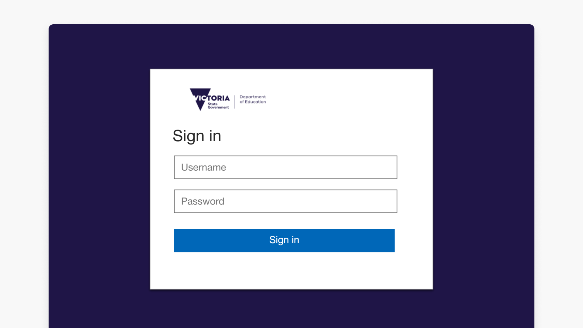 Sign in eduPass hero