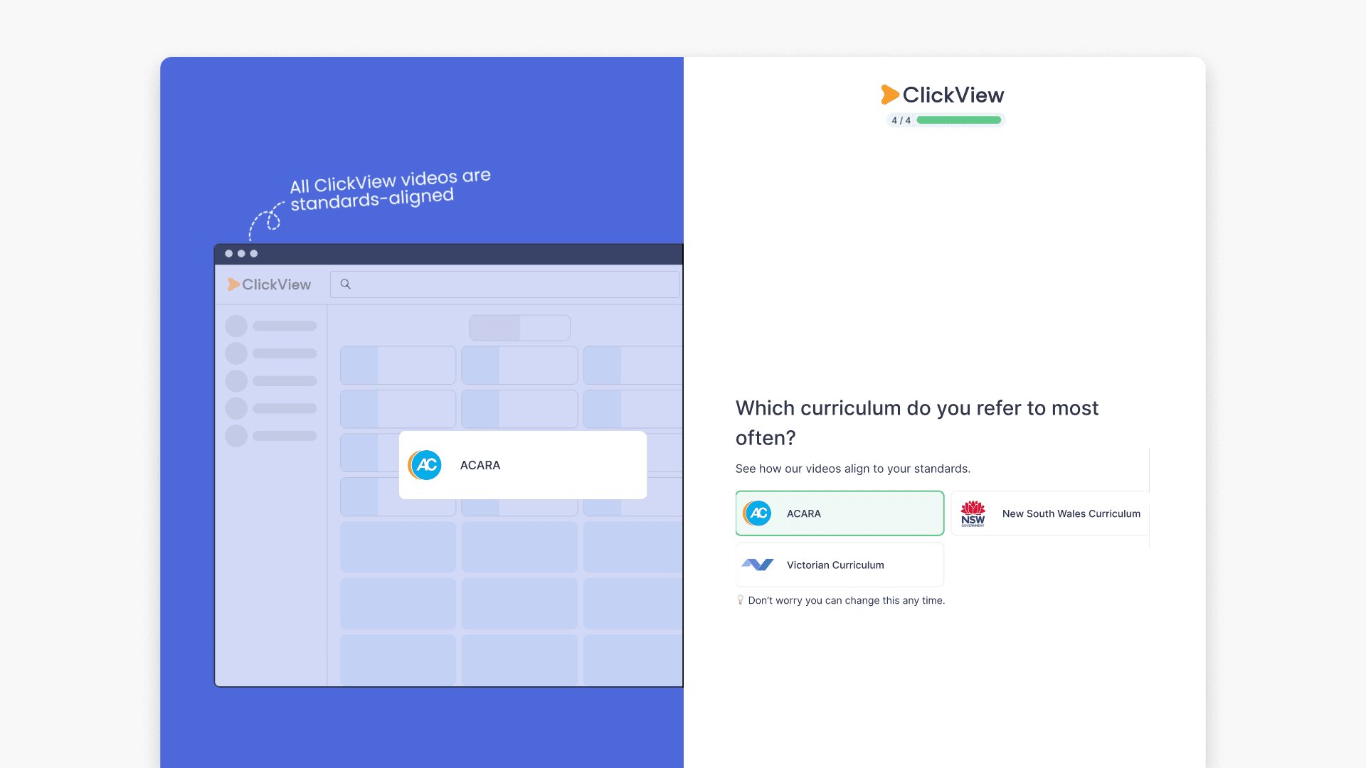 ClickView login curriculum