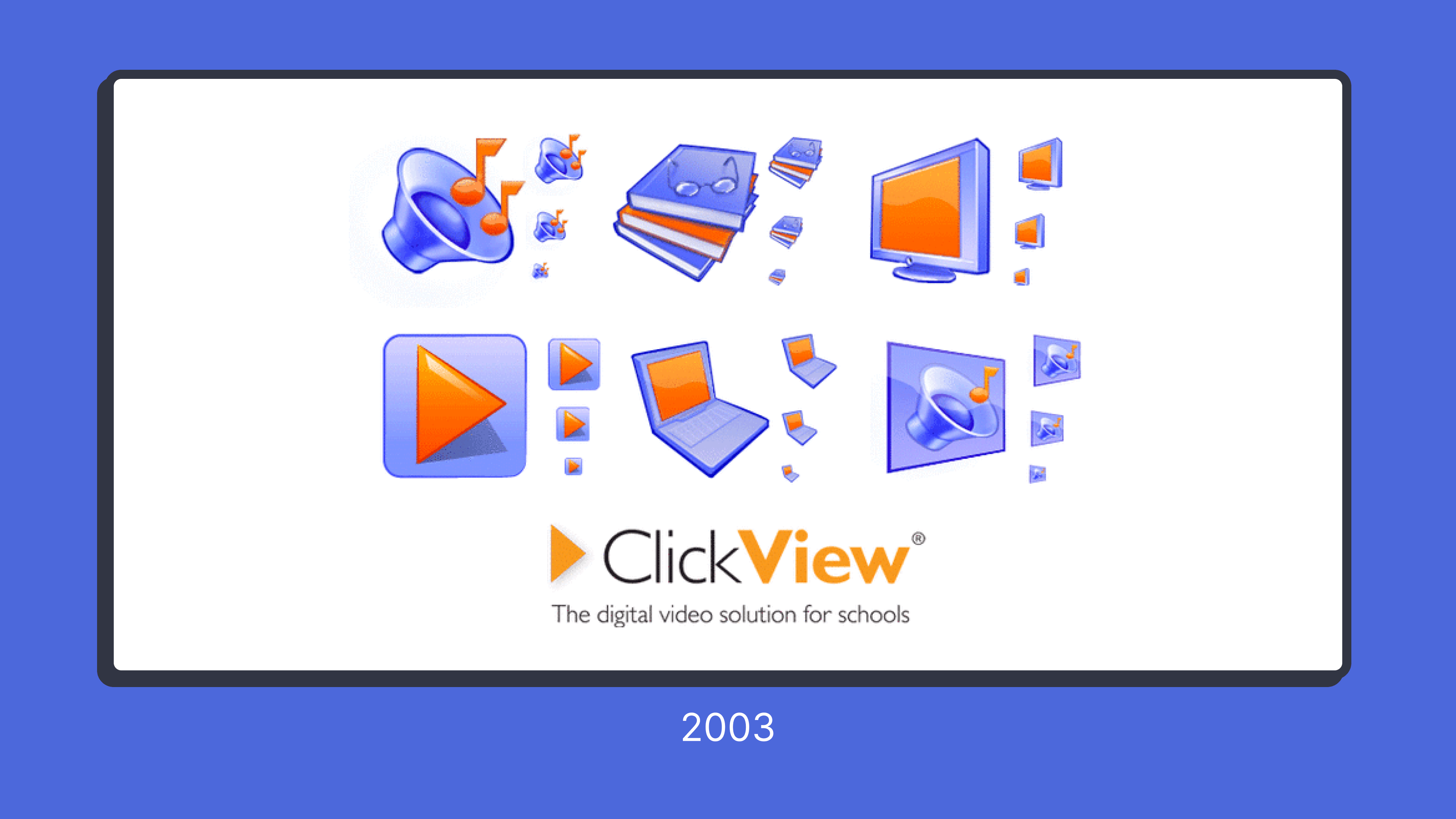 ClickView 2003 logo