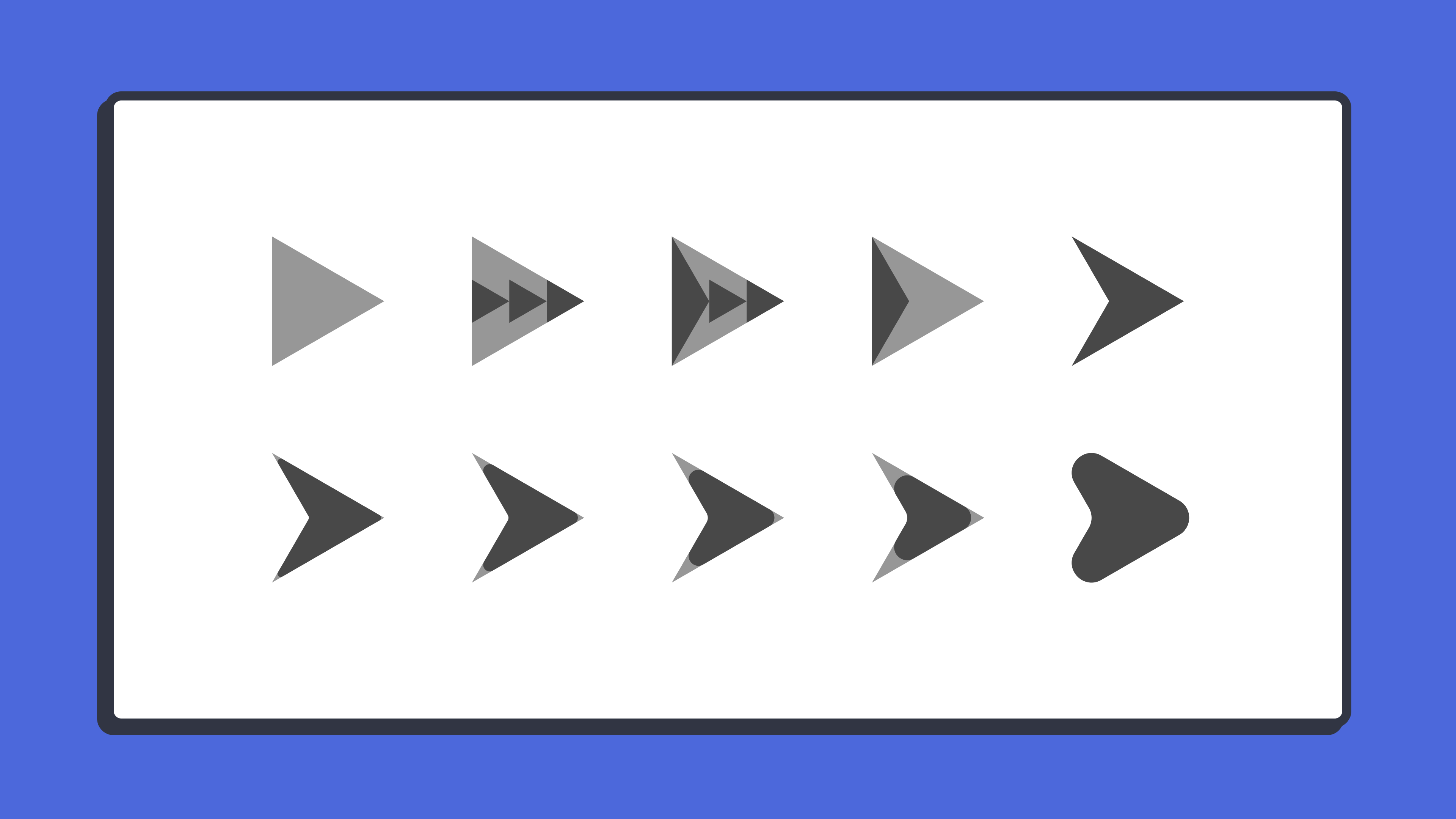 play button evolution