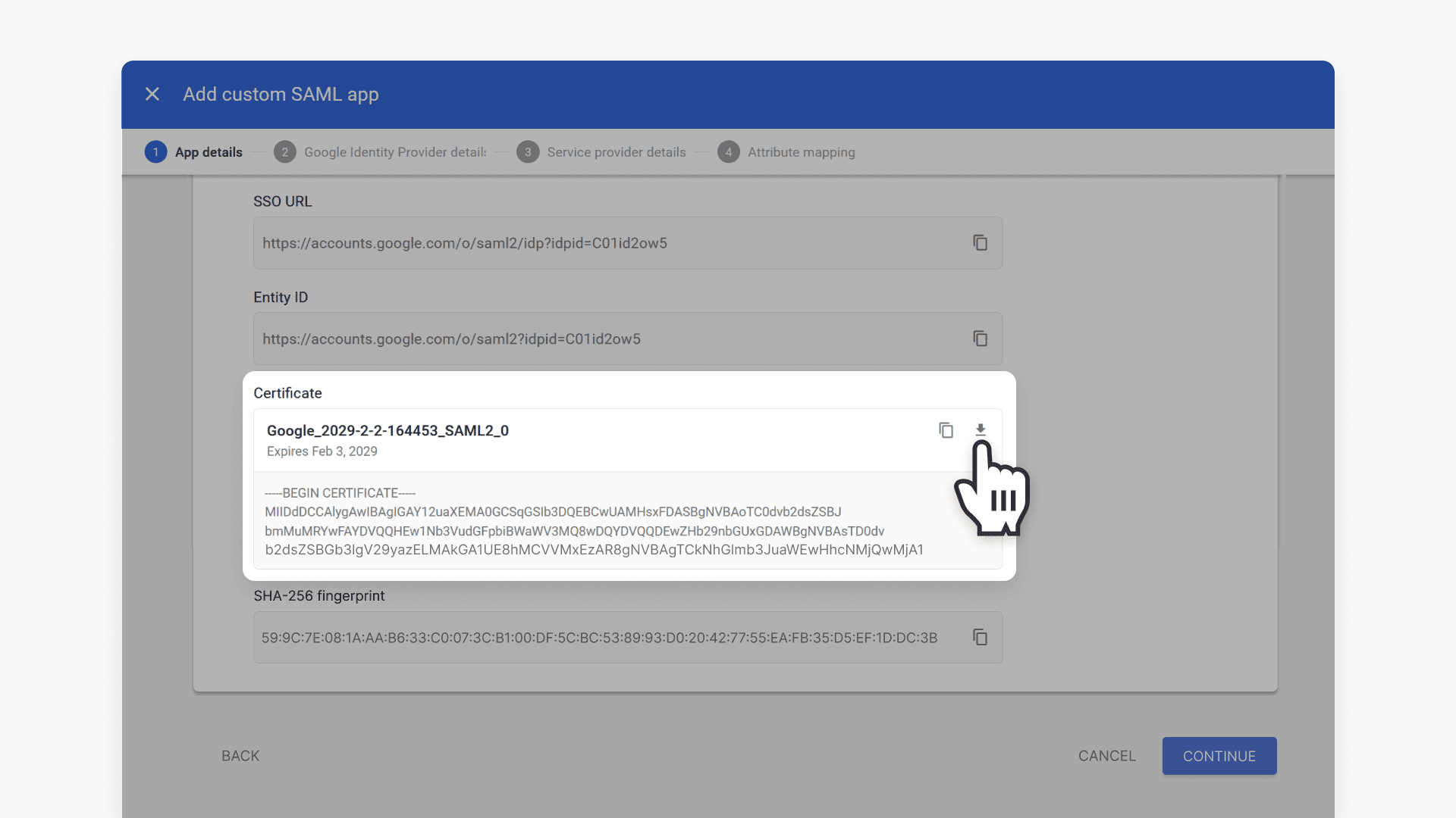 Download Certificate