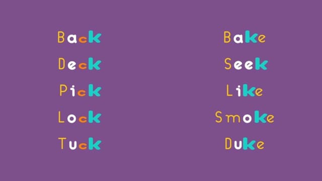 One-Syllable Words Ending with a ‘ker’ Sound