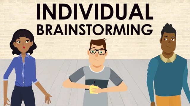 Brainstorming on Your Own