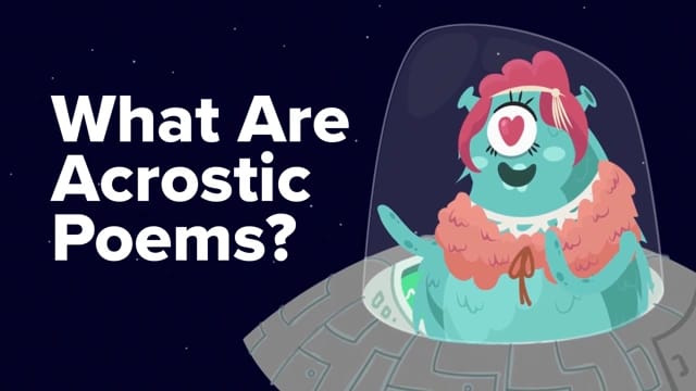 What Are Acrostic Poems?
