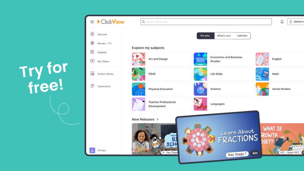 Try it for yourself - ClickView