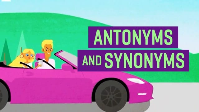 Antonyms and Synonyms