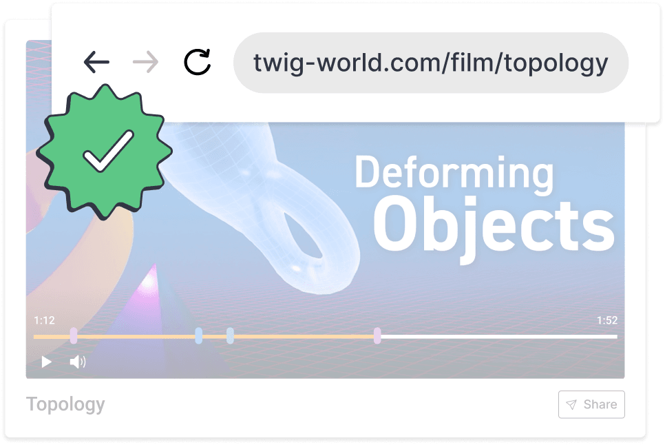 Twig URL in ClicKView