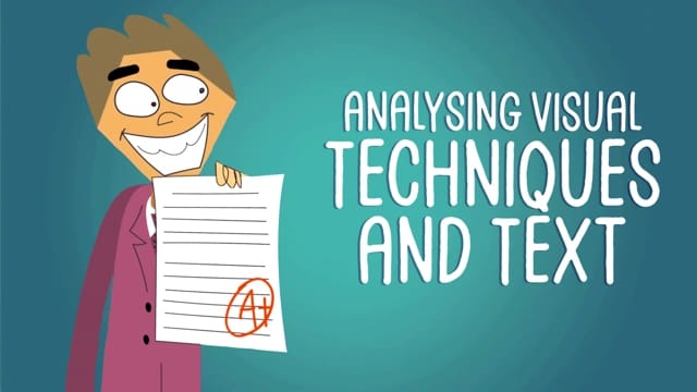Venturing into Visuals: Analysing Visual Techniques and Text