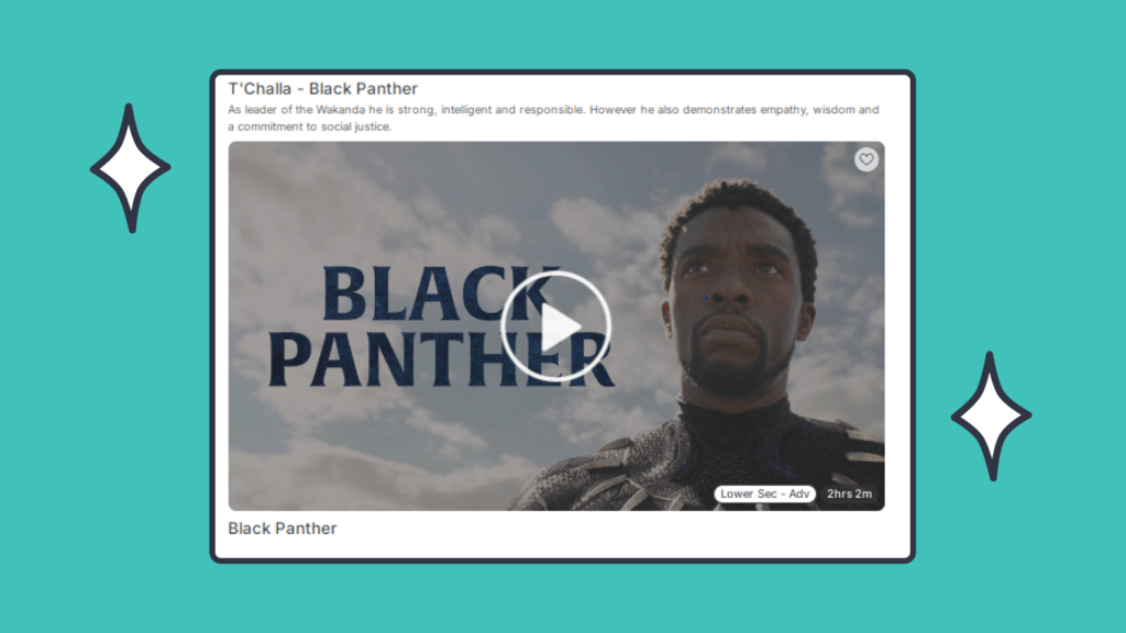 Healthier Masculinity - Black Panther