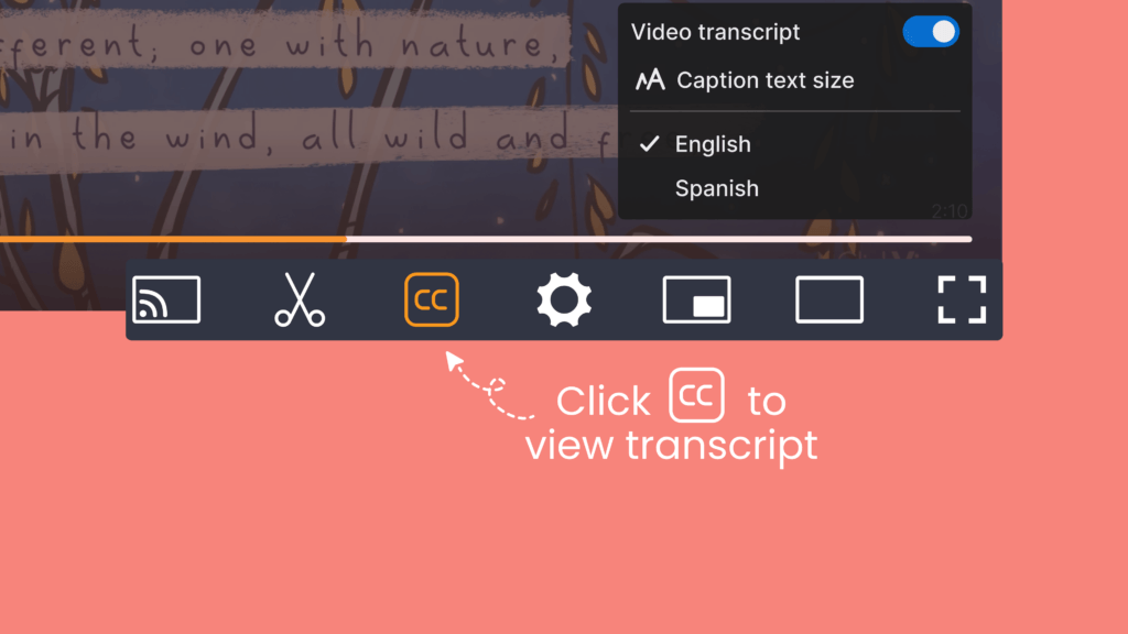 Transcript - CC closeup