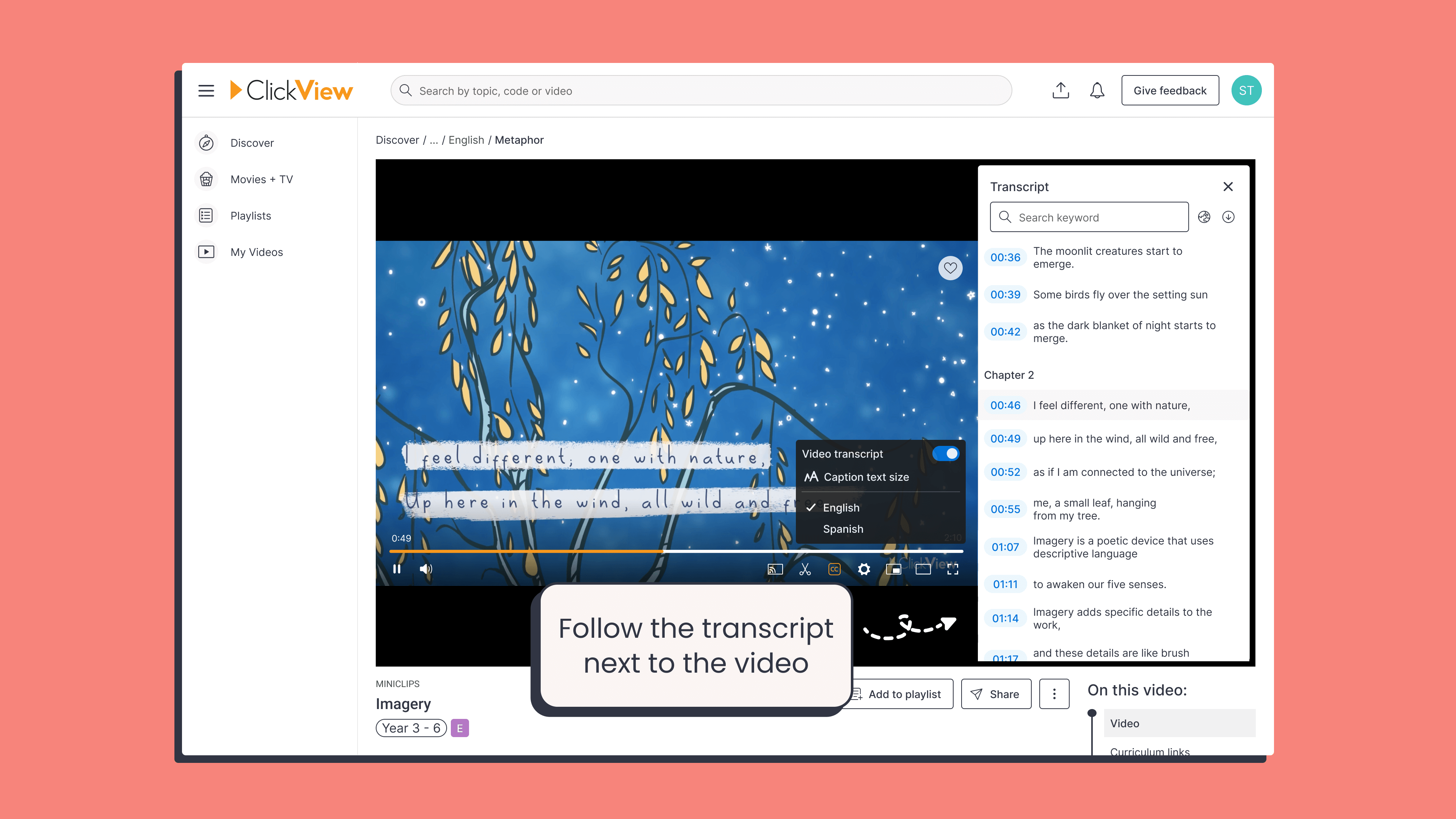 Transcript - Side-by-side view