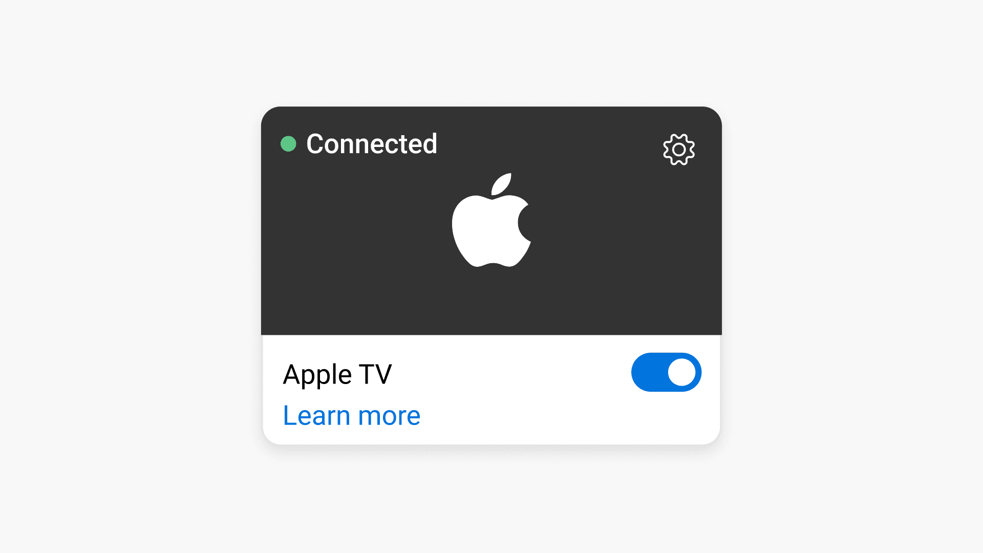 Enable apple tv button navigation