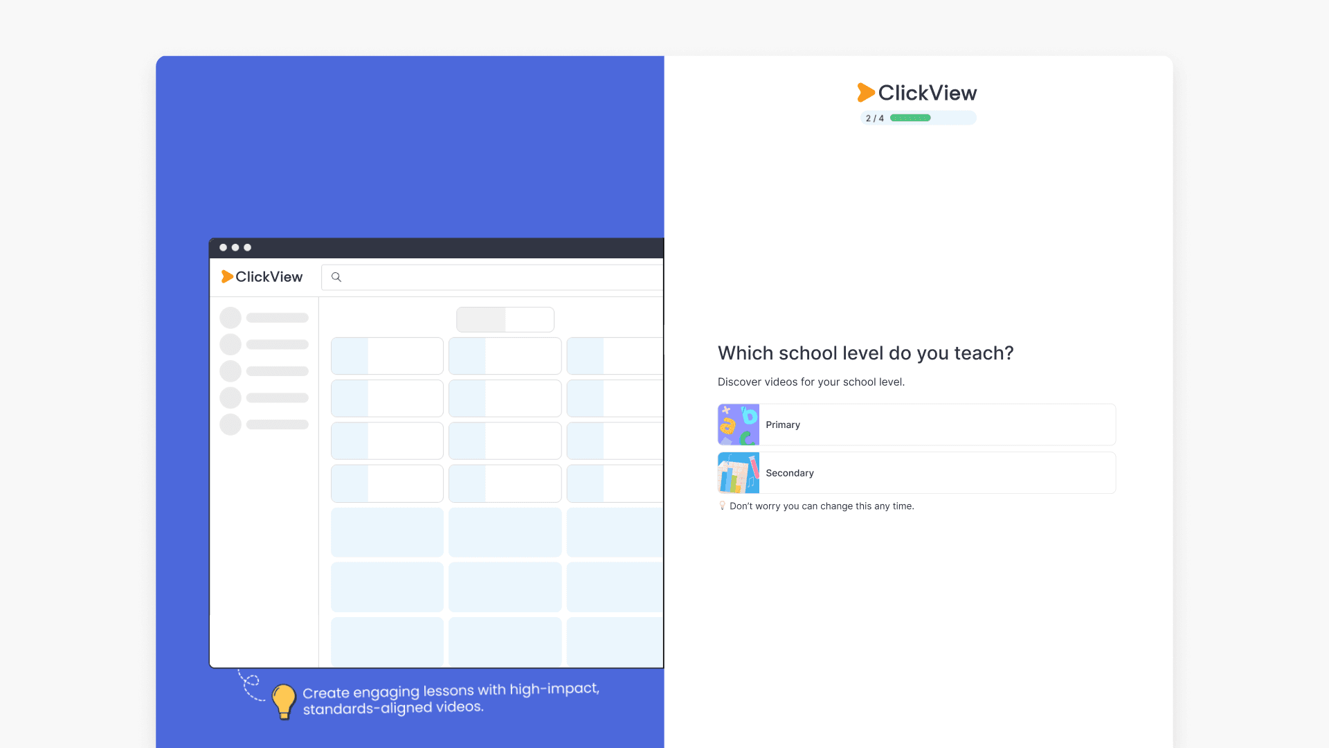 ClickView login school level