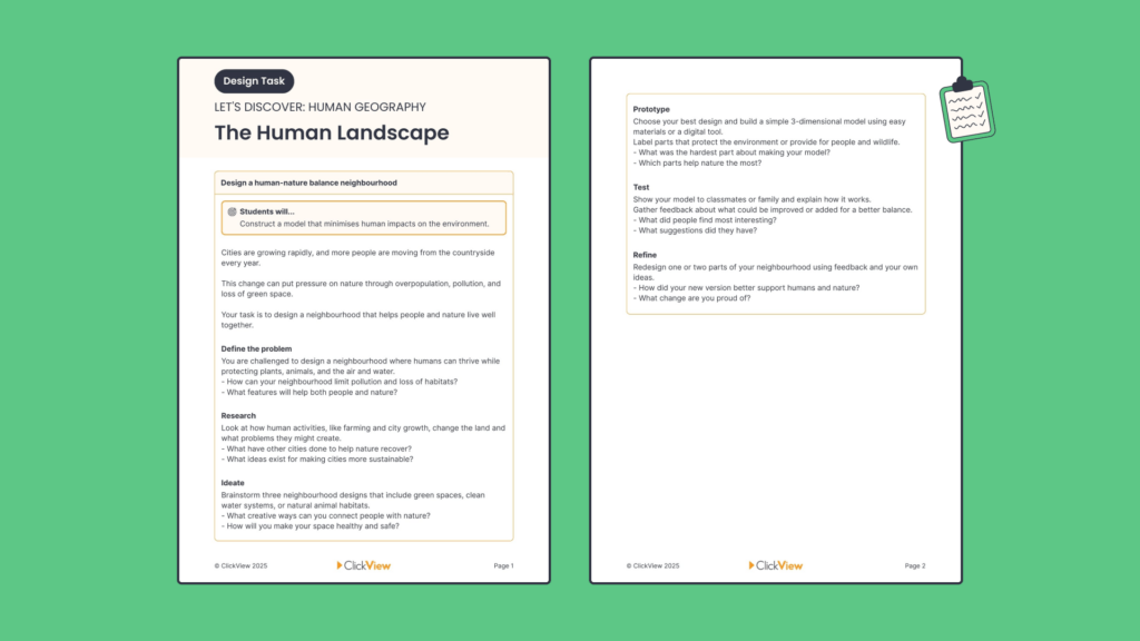 Resource-Design Task