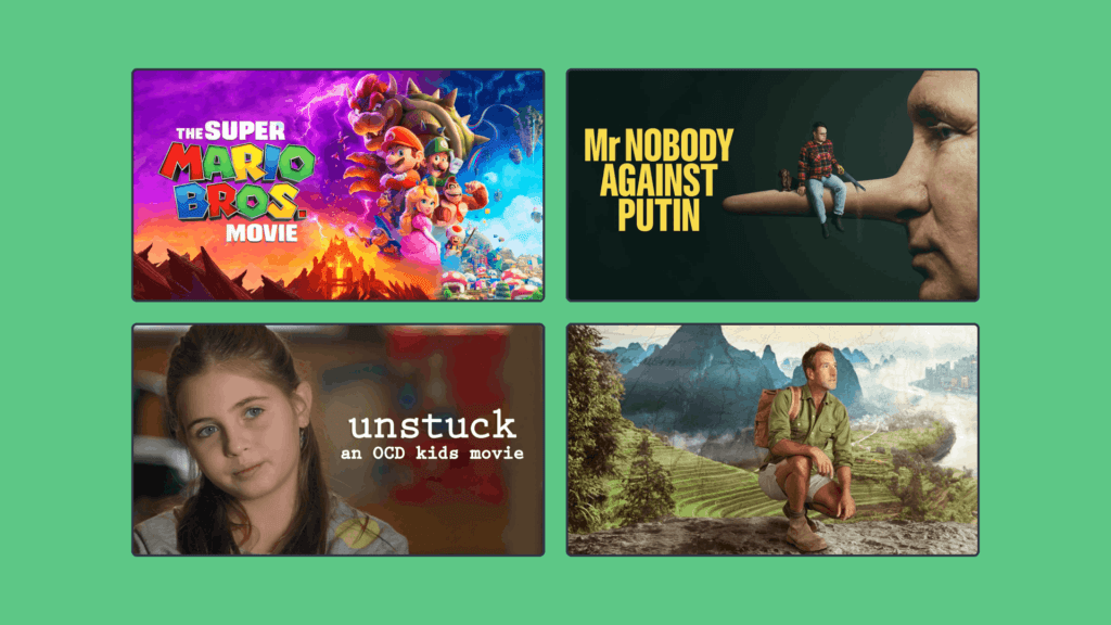 Movies + TV Highlights April UK Round Up