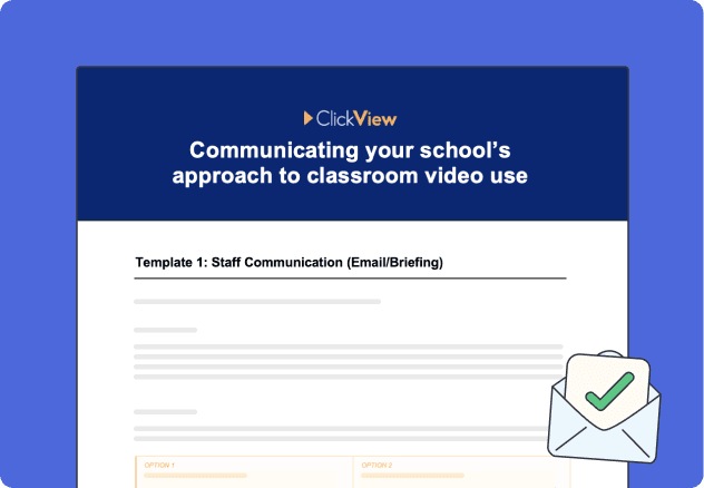 Policy Communication Template
