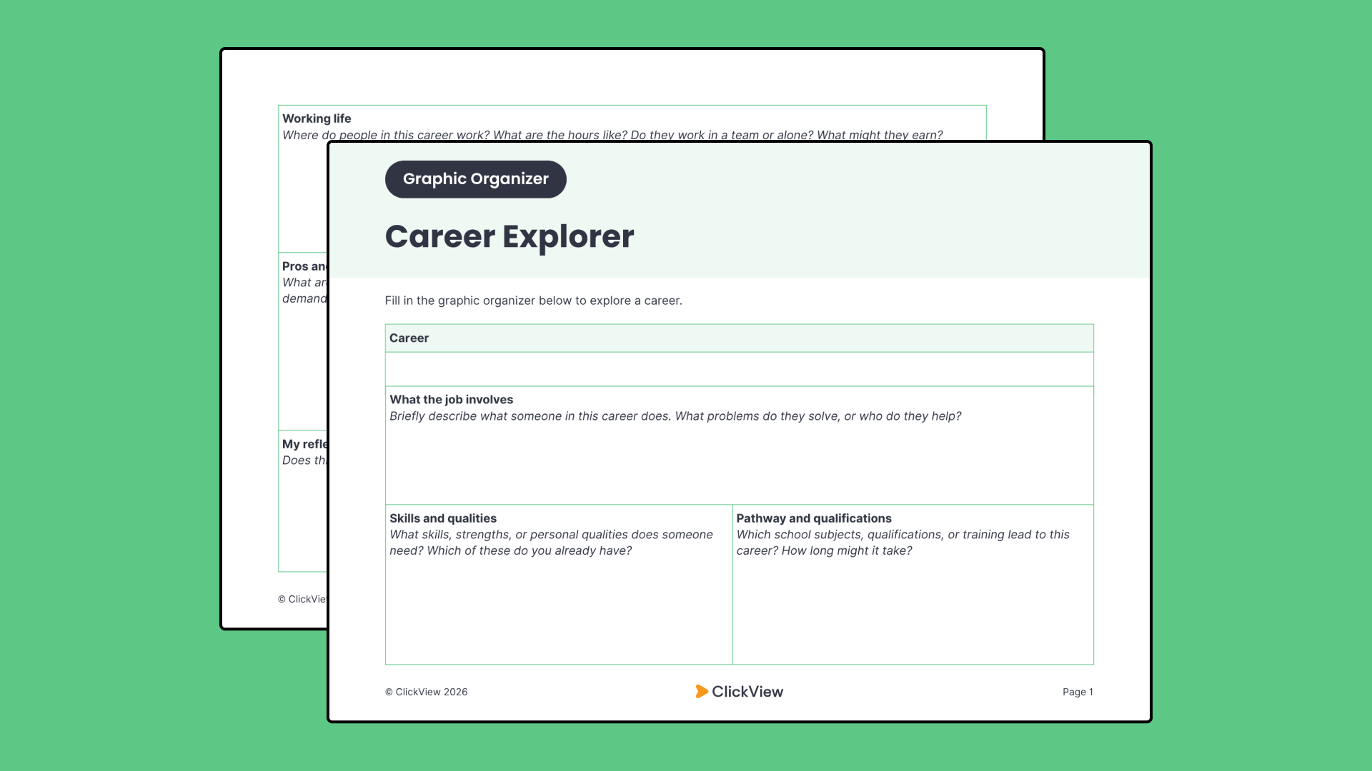 Career Explorer