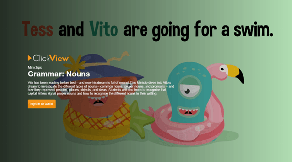 ClickView educational embedded videos