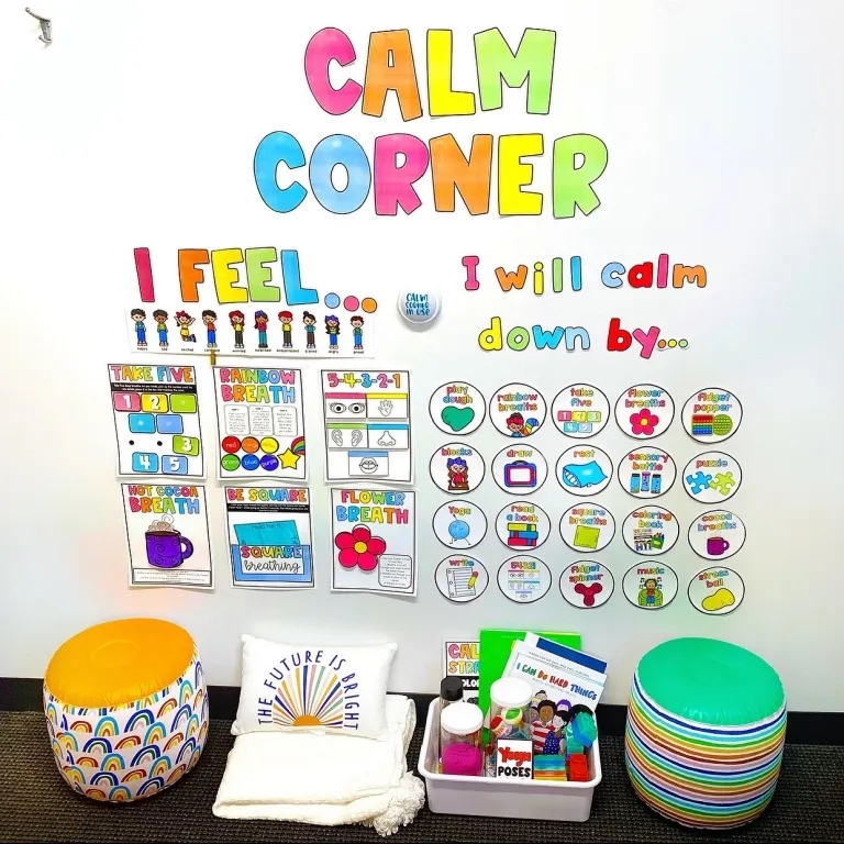 behavior management calm corner