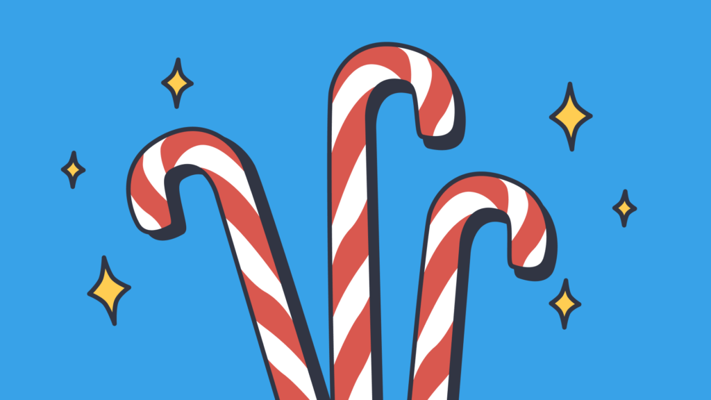 Elf on the Shelf Candy Cane