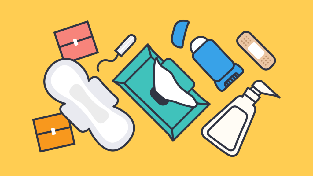 bathroom hygiene products