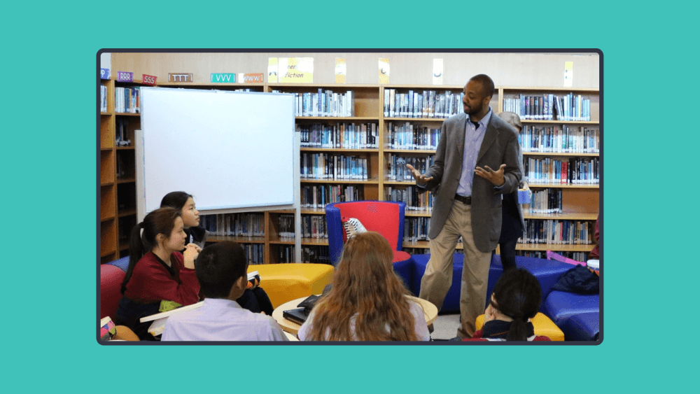 In-person/virtual author visits