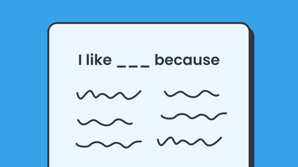 Random Act of Kindness Ideas - I Like ___ Because