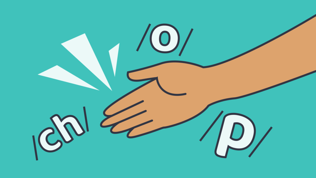 illustration of a hand karate chopping the air