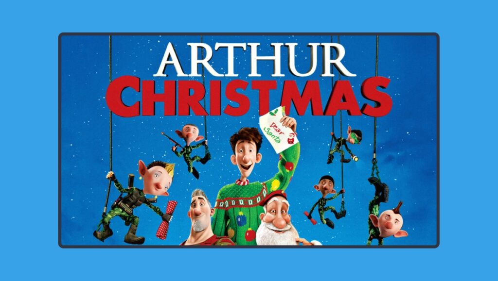 Arthur Christmas movie cover