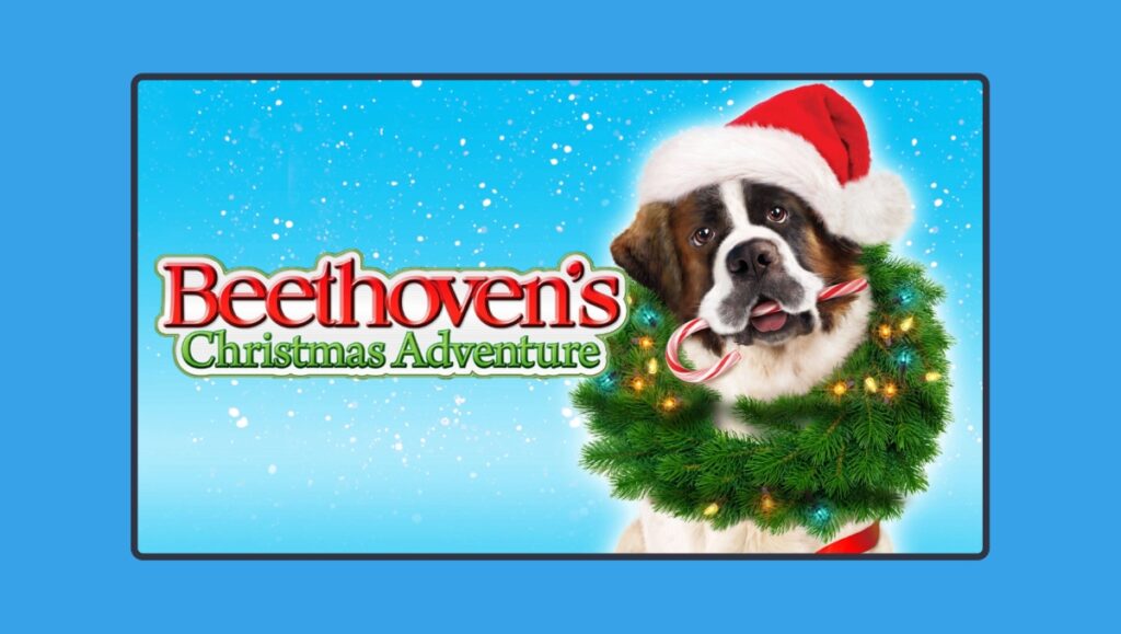 Beethoven's Christmas Adventure movie cover