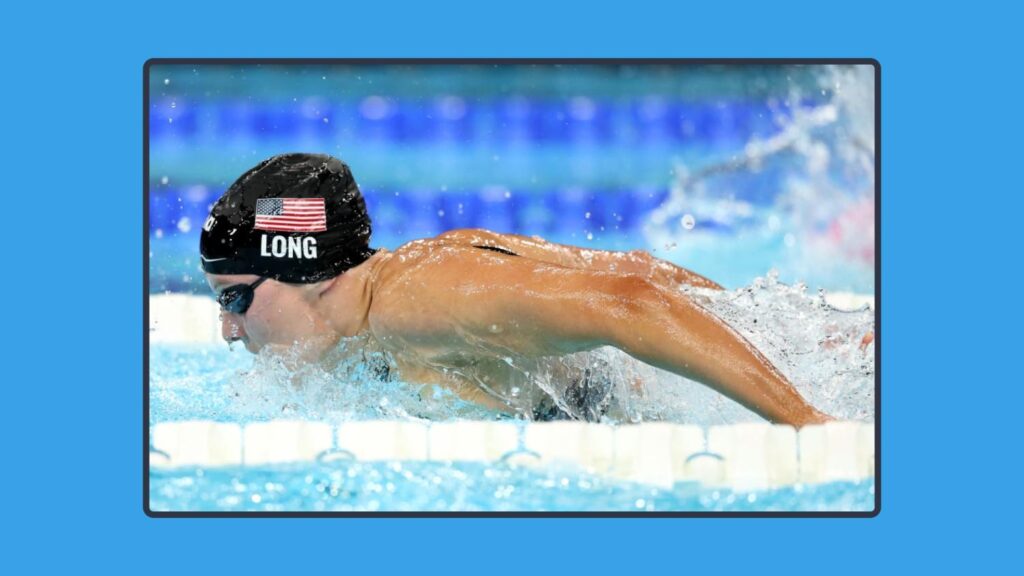 A photo of paralympic swimmer Jessica Long