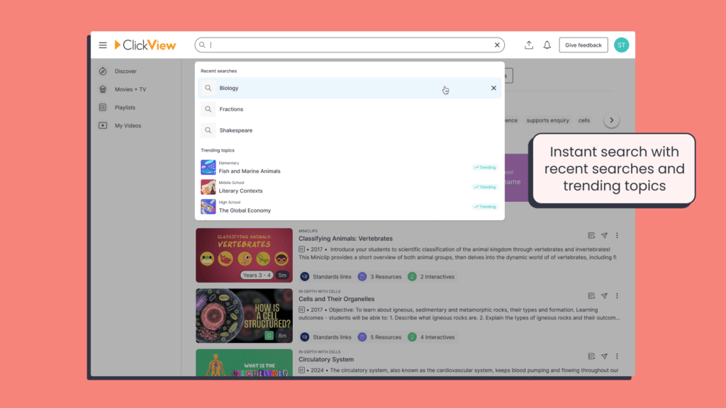 Search - Improved search results - US