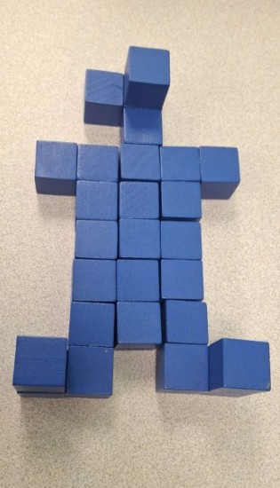 Soma cubes examples from classroom