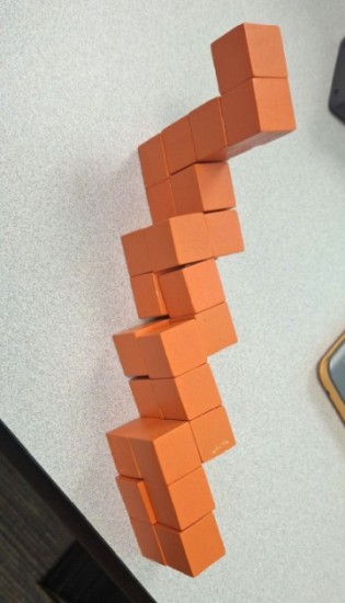 Soma cubes from students