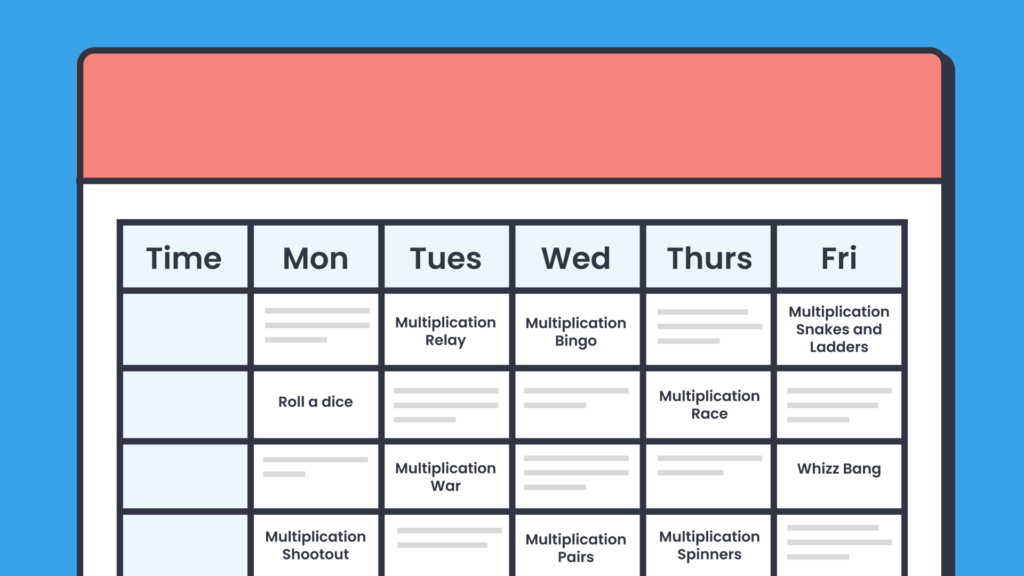 An illustration of a calendar.