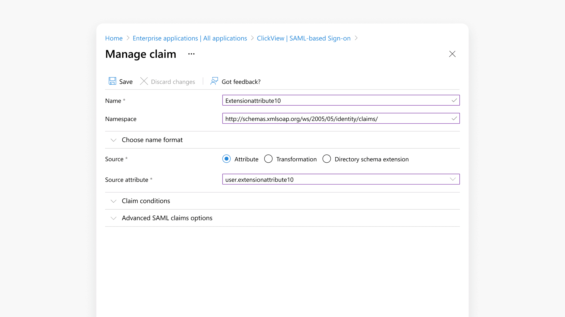Manage claim navigation