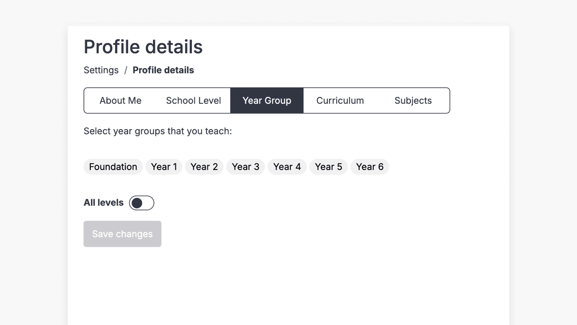 Year group