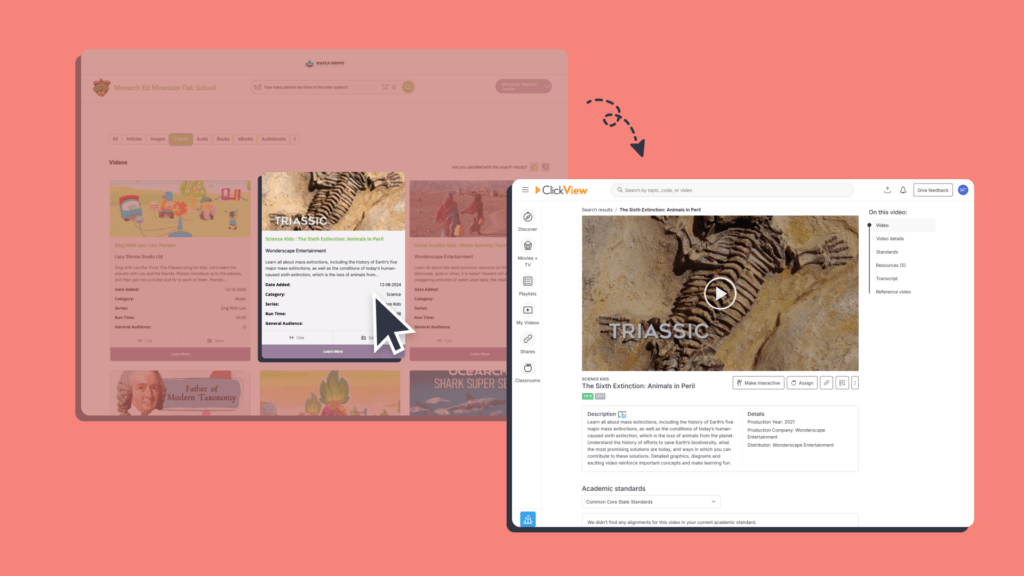 ClickView x Monarch - Watching ClickView
