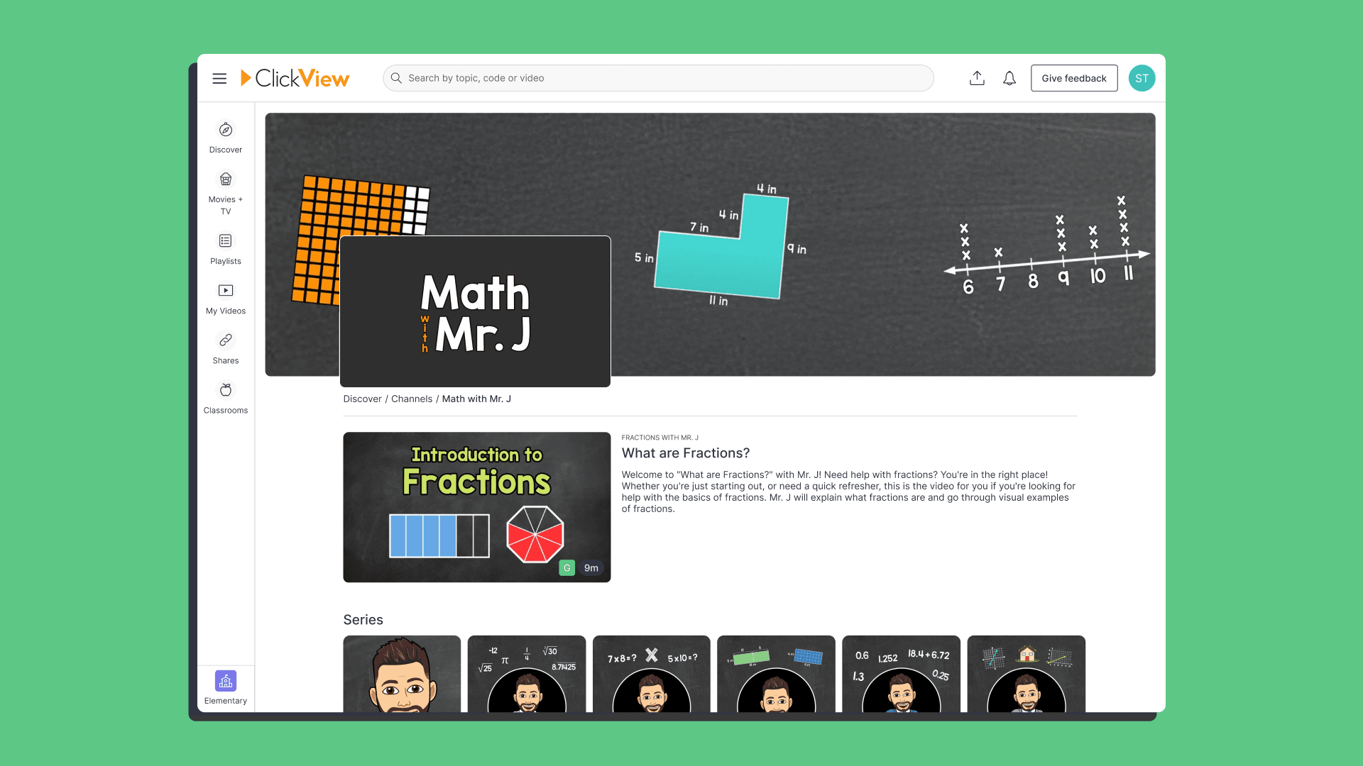 Feature Channel Blog - Math Mr J - Hero