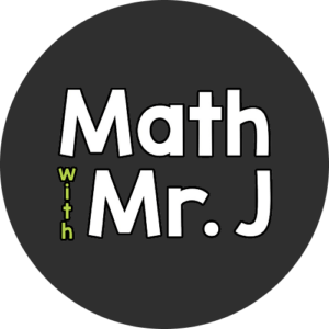 Math with Mr. J logo