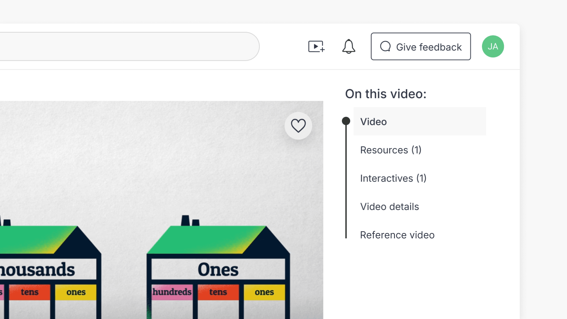 On this video portion on the right hand side