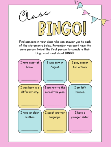 15 First Week School Activities to Break the Ice | ClickView
