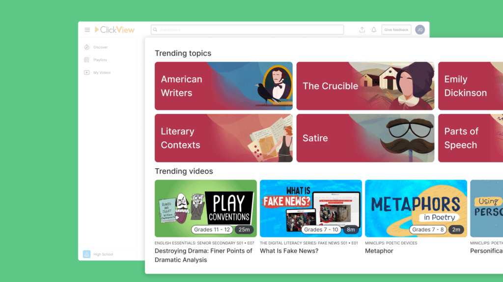 Finding Videos New Features To Make Finding Videos Even Easier | ClickView