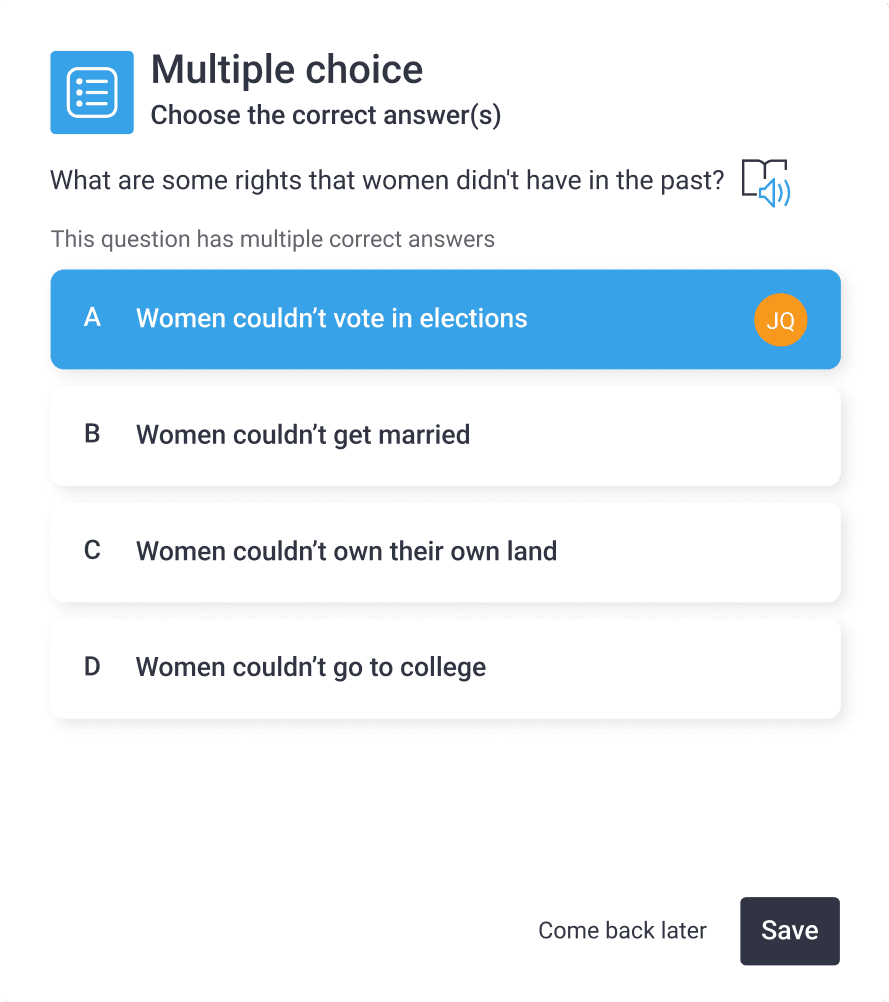 Interactive video overlay
