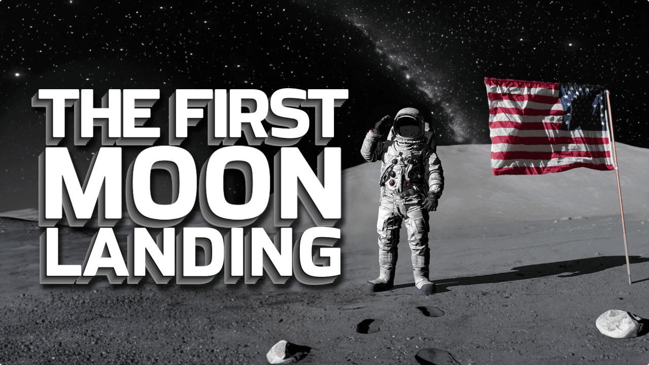 The first moon landing - ClickView video thumbnail